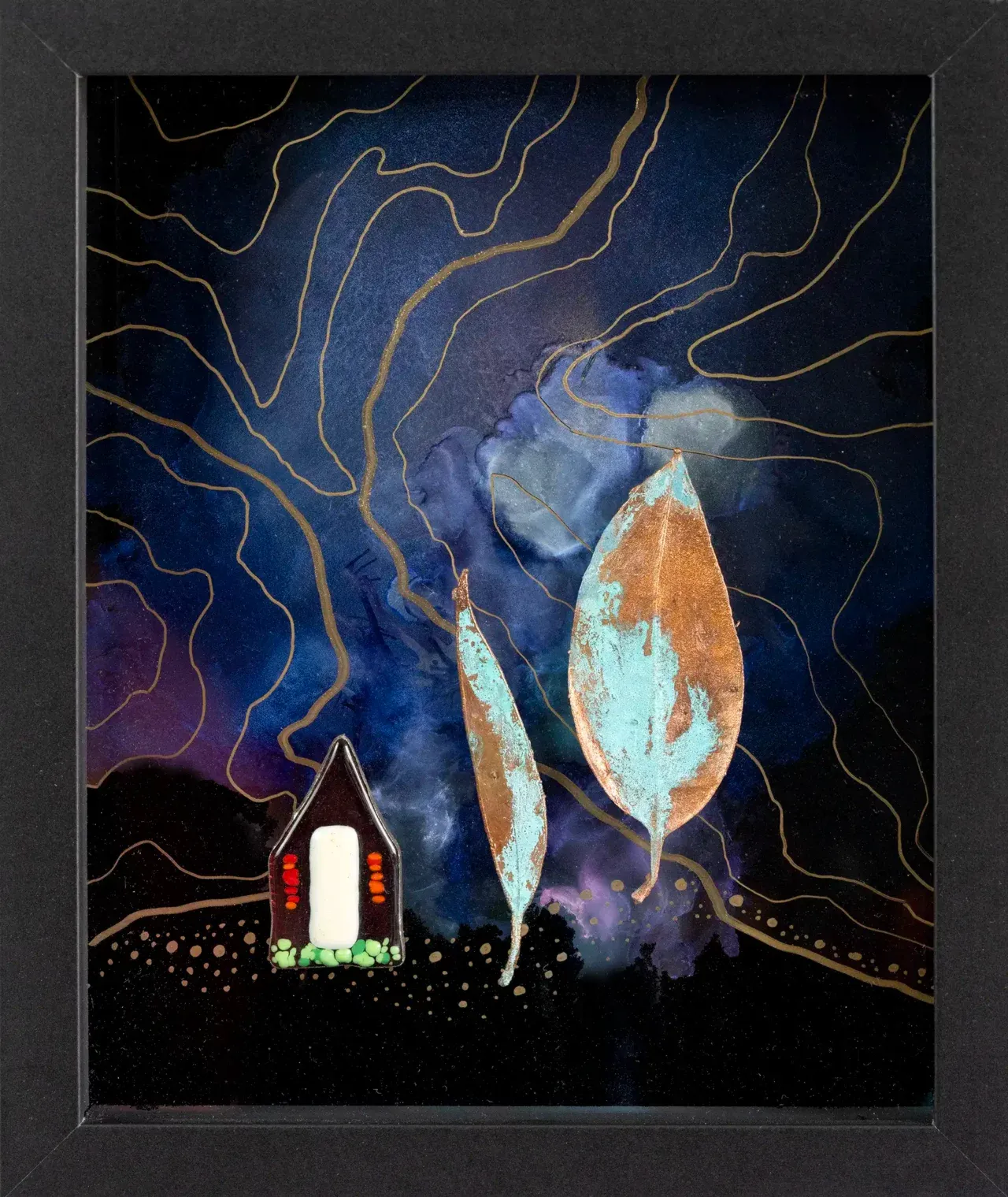 Tiny Story #3 — Mixed media, 230 × 280 mm